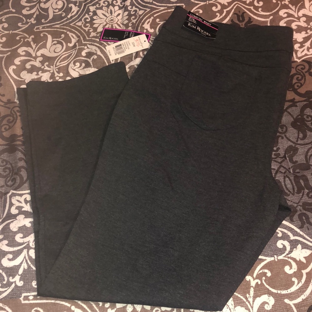 Kim Rogers women’s pants/slacks grey